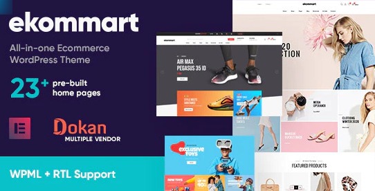 ekommart – All-in-one eCommerce WordPress Theme
